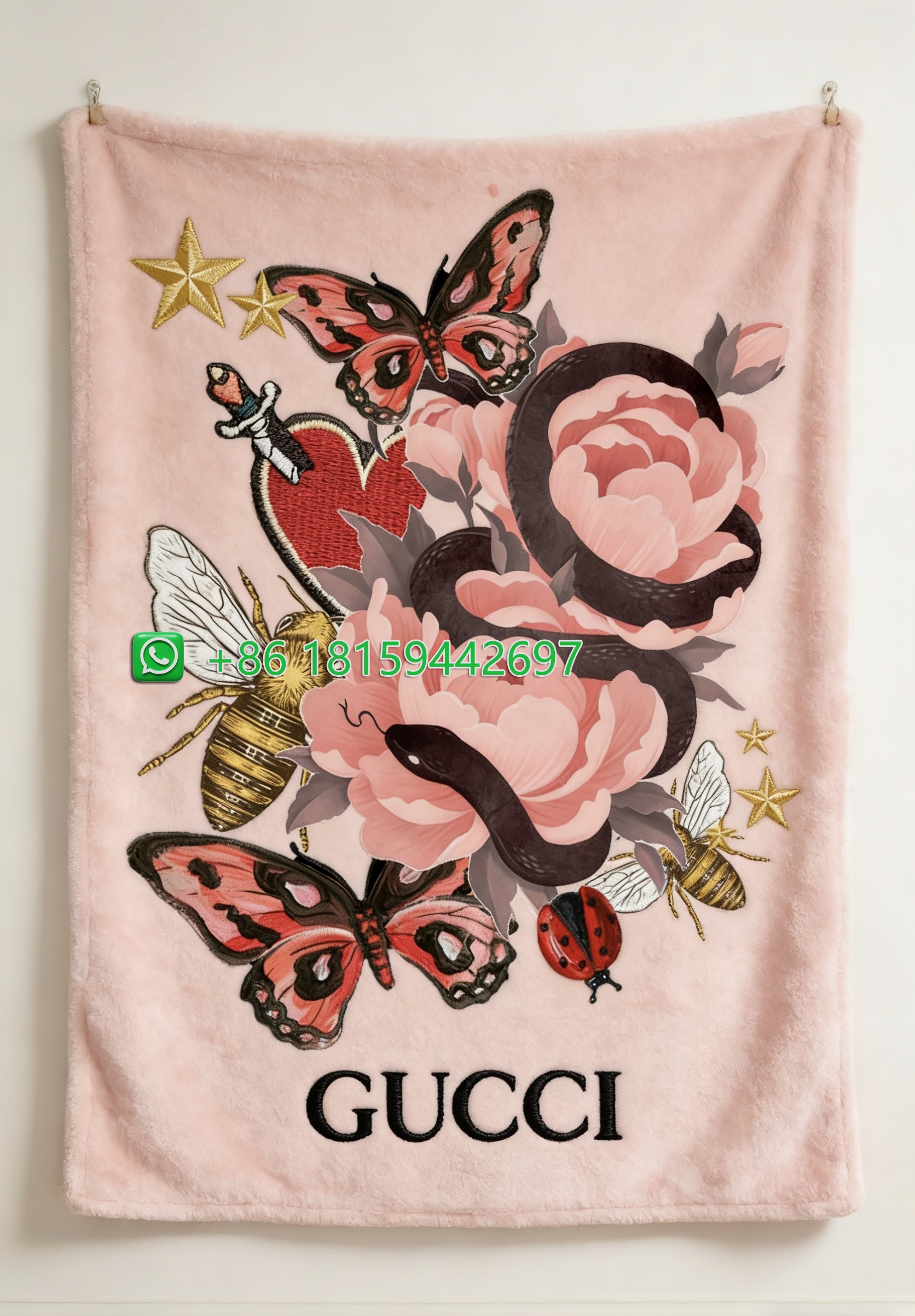 Gucci Throw Blankets